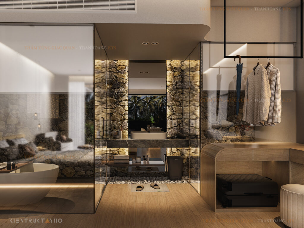 Phòng tắm tại BALANZA Retreat