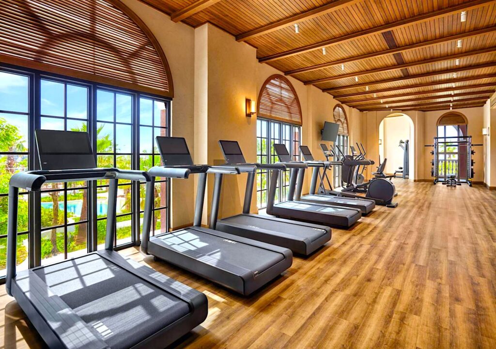 Phòng Gym tại BALANZA Retreat